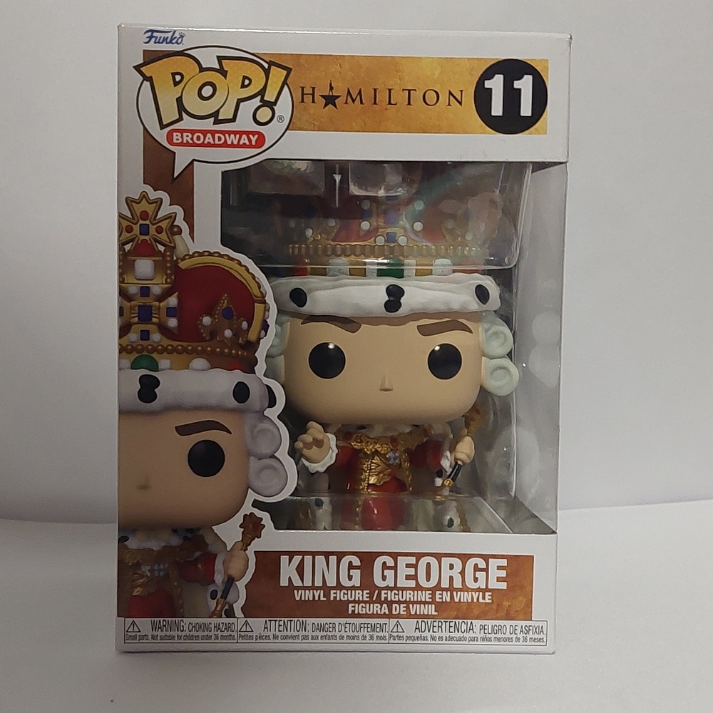 RARE Funko Pop! King George From Hamilton
